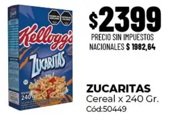 Diarco Kellogg's zucaritas oferta