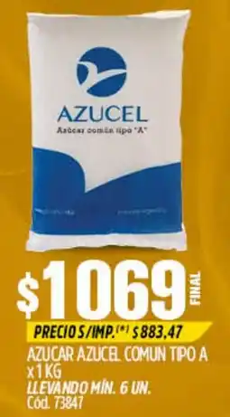 Supermercados Yaguar Azucel azucar comun tipo a oferta