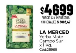 Diarco La merced yerba mate campo sur oferta