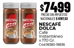 Diarco Nescafe dolca cafe instantaneo oferta
