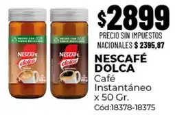 Diarco Nescafe dolca cafe instantaneo oferta