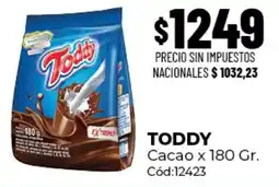 Diarco Toddy cacao oferta