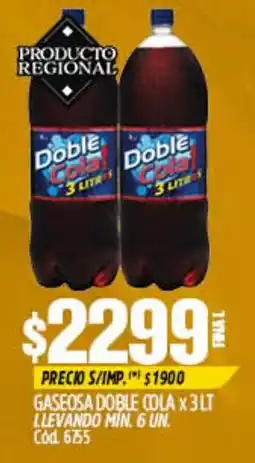 Supermercados Yaguar Doble Cola oferta