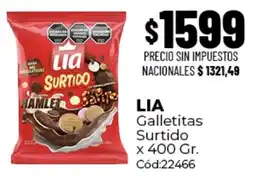 Diarco Lia galletitas surtido oferta