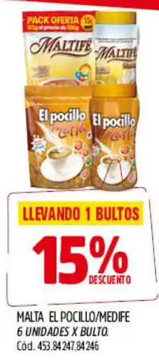 Supermercados Yaguar Maltife el pocillo oferta