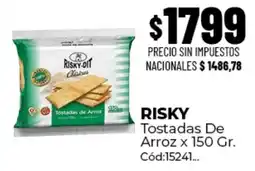 Diarco Risky tostadas de arroz oferta
