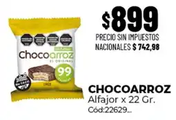 Diarco Chocoarroz alfajor oferta