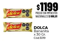 Diarco Dolca bananita oferta