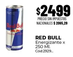 Diarco Red bull energizante oferta