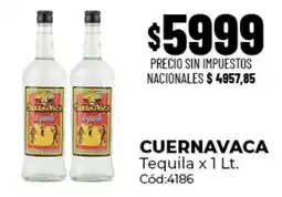 Diarco Cuernavaca tequila oferta
