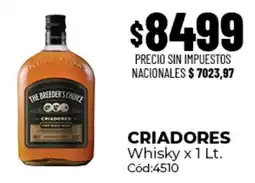 Diarco Criadores whisky oferta
