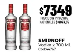 Diarco Smirnoff vodka oferta