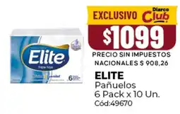 Diarco Elite pañuelos oferta