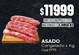 Diarco Asado congelado oferta