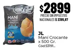 Diarco JL maní crocante oferta
