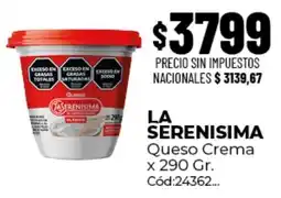 Diarco La serenisima queso crema oferta