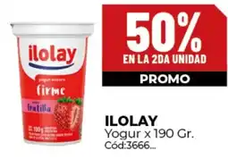 Diarco Ilolay yogur entero firme frutilla oferta
