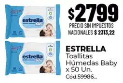 Diarco Estrella toallitas húmedas baby oferta