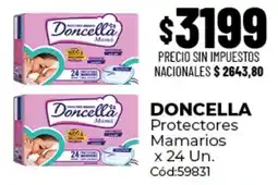 Diarco Doncella protectores mamarios oferta