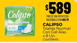 Diarco Calipso toallas normal con gel alas oferta