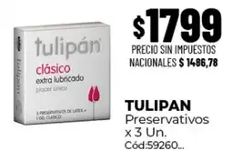 Diarco Tulipan preservativos oferta
