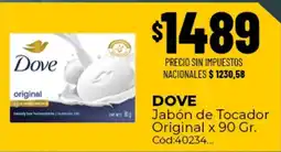 Diarco Dove jabón de tocador original oferta
