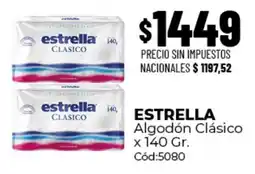 Diarco Estrella algodón clásico oferta