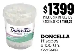 Diarco Doncella hisopos oferta
