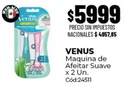 Diarco Venus maquina de afeitar suave oferta