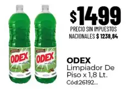 Diarco Odex limpiador de piso oferta
