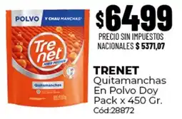 Diarco Trenet quitamanchas en polvo doy oferta
