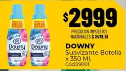 Diarco Downy suavizante botella oferta