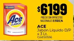 Diarco Ace jabón líquido d/p oferta