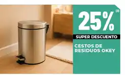 Diarco Okey cestos de residuos oferta
