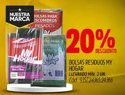 Supermercados Yaguar My hogar bolsas residuos oferta