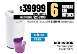 Diarco Kohinoor secarropas oferta