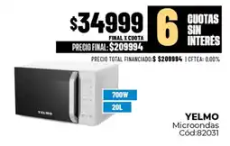 Diarco Yelmo microondas oferta