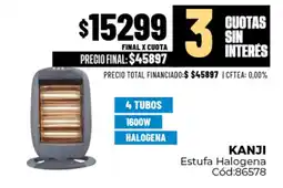 Diarco Kanji estufa halogena oferta