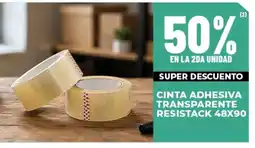 Diarco Resistack cinta adhesiva transparente oferta