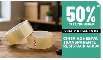 Diarco Resistack cinta adhesiva transparente oferta