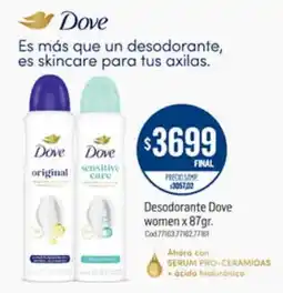 Supermercados Yaguar Dove desodorante women oferta