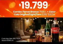 Changomas Fernet branca oferta