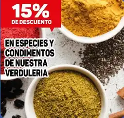 Makro En especies y condimentos de nuestra verduleria oferta