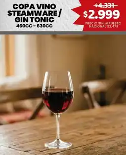 Makro Copa vino steamware/ gin tonic oferta