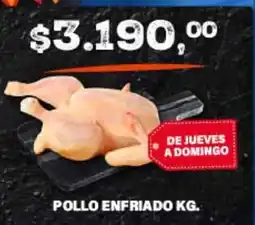 Supermercados Damesco Pollo enfriado oferta