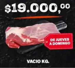Supermercados Damesco Vacio oferta
