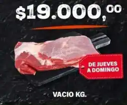 Supermercados Damesco Vacio oferta