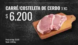 Super MAMI Carré/costeleta de cerdo oferta