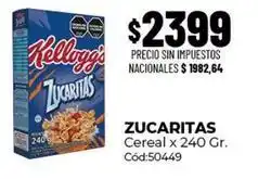 Diarco Kellogg's - zucaritas cereal x 240 gr. cód:50449 oferta