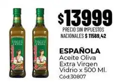 Diarco Aceite oliva extra virgen vidrio x 500 ml. cód:30807 oferta